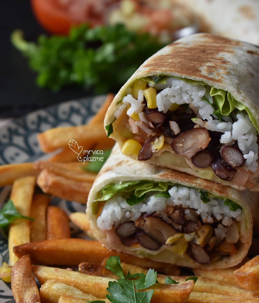 Chilli burito bez mesa