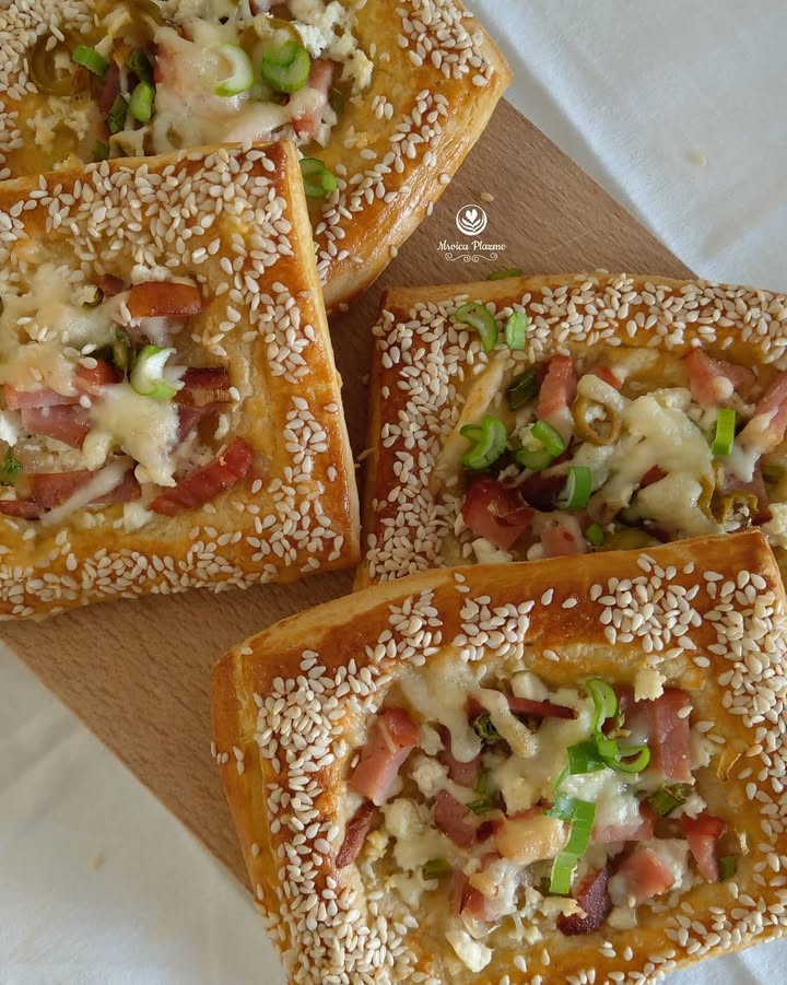 Punjene lisnate pogacice