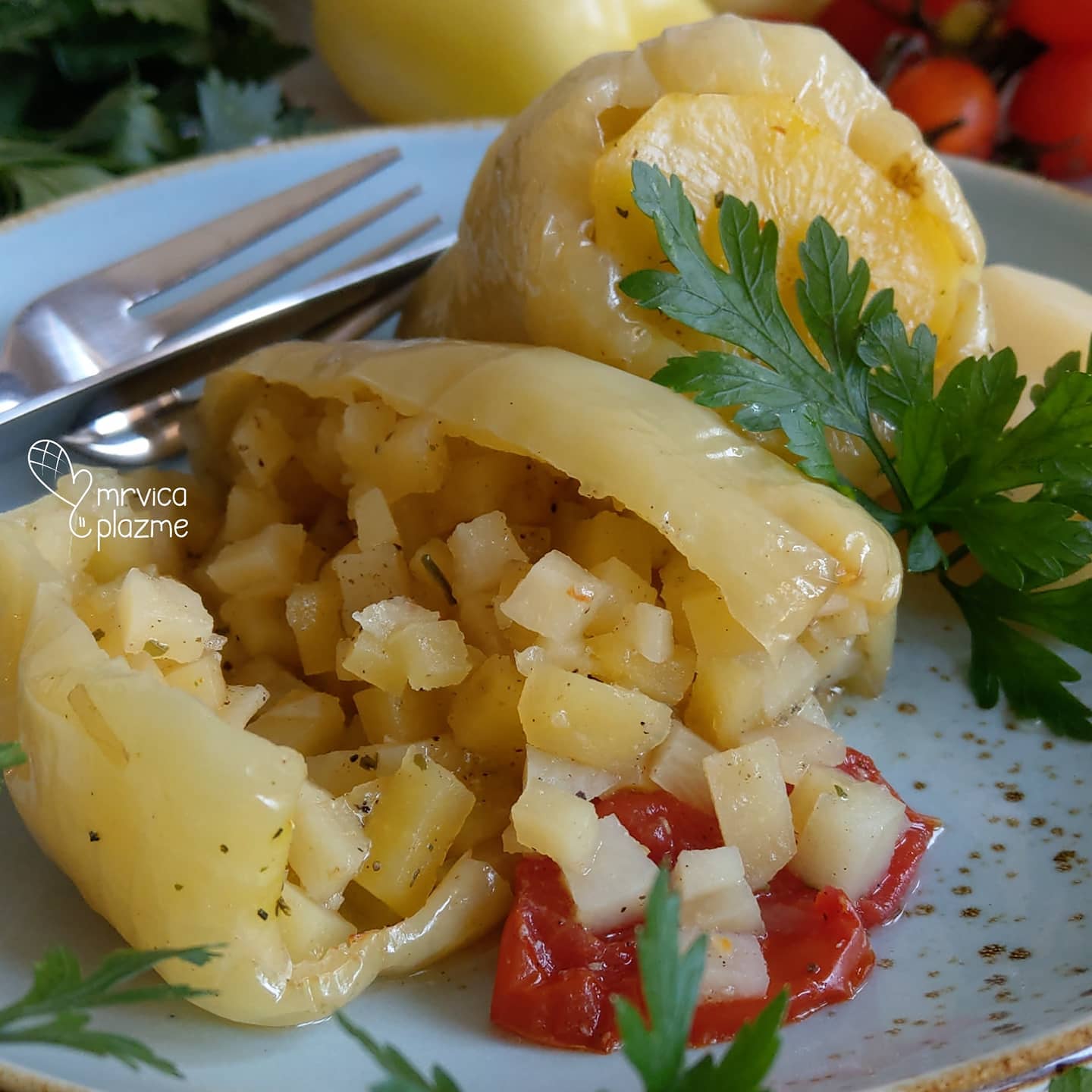 Punjene paprike bez mesa