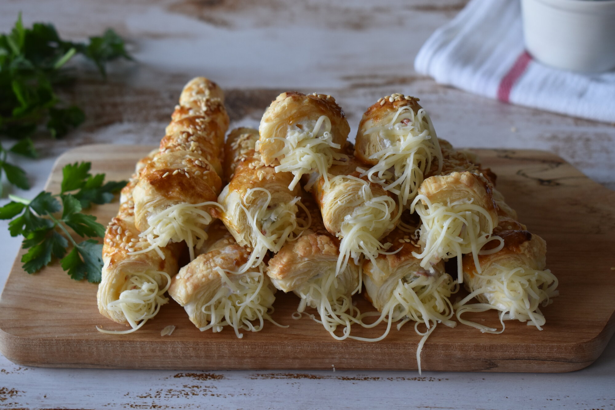 Punjeni lisnati korneti – slika 2